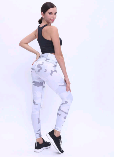 Leggins Deportivos Camuflaje Cintura Alta con Tecnología de Compresión - Image 10