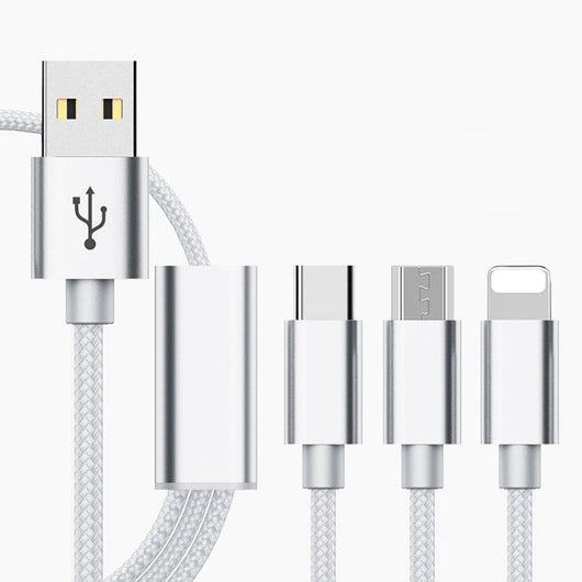 Cable de Carga Tres en Uno - Compatible Universal - Image 10