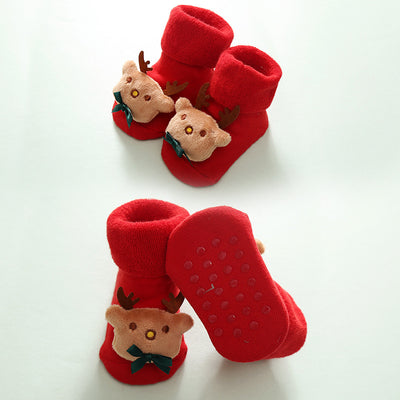 Media Navideña con Muñeca Decorativa - Image 3