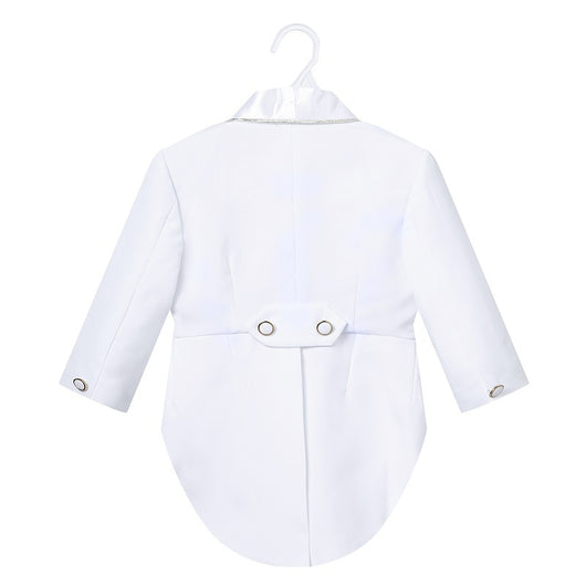 Conjunto de Esmoquin Infantil Británico para Presentador de Piano y Eventos - Image 4