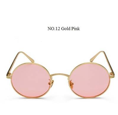 Gafas de Sol Marco Metálico Circular Estilo Punk - Image 12