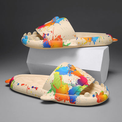 Pantuflas de Pareja Tiburón Adorable Talla Grande - Image 18