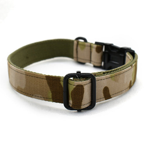 Juego de Collar y Correa para Perro Camuflaje Táctico - Image 2
