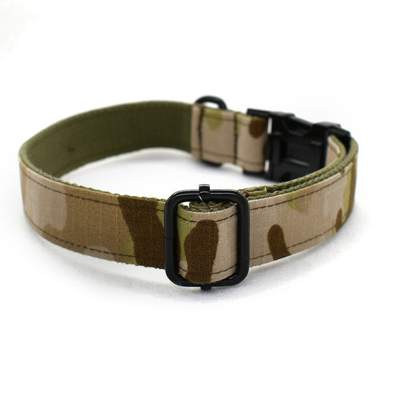 Juego de Collar y Correa para Perro Camuflaje Táctico