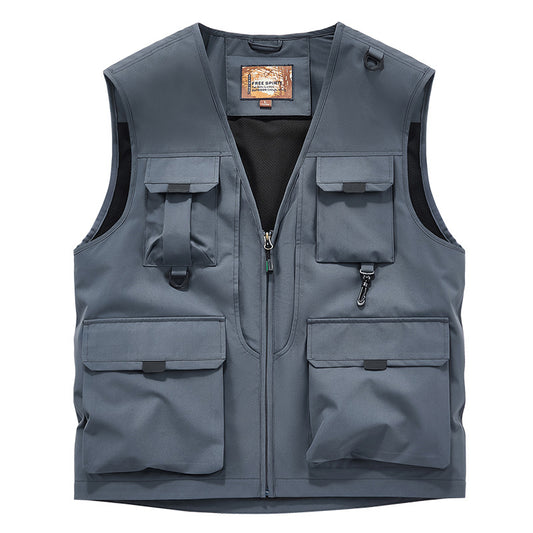 Chaleco de Pesca Multi-bolsillo para Hombre - Image 2