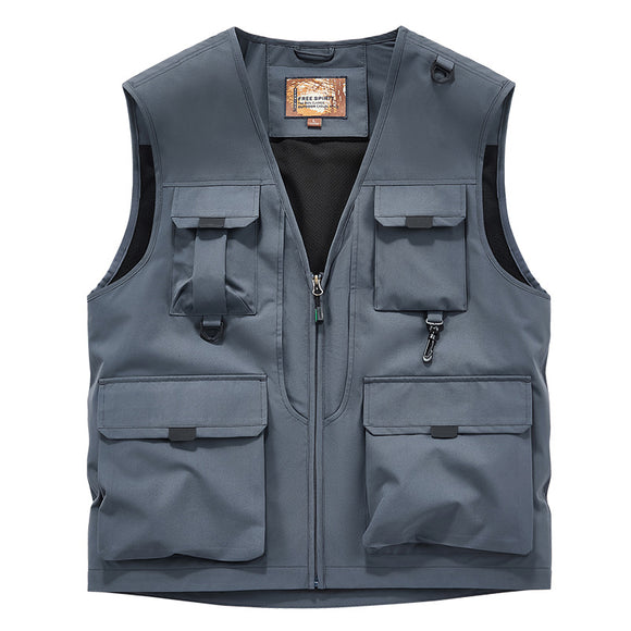 Chaleco de Pesca Multi-bolsillo para Hombre