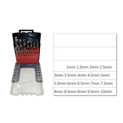 Set de 25 Brocas de Torsión Multimaterial para Madera, Hierro y Aluminio - Image 6