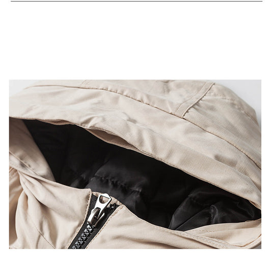 Chaqueta Acolchada de Algodón Grueso para Hombre - Image 13