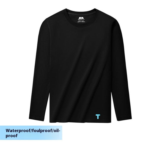 Camiseta Básica Antitinción de Algodón Xinjiang para Hombre - Image 16