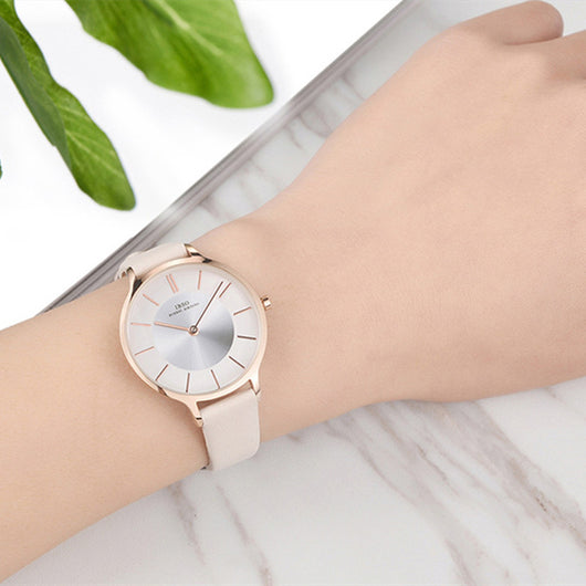 Reloj de Cuarzo Elegante Resistente al Agua para Mujer