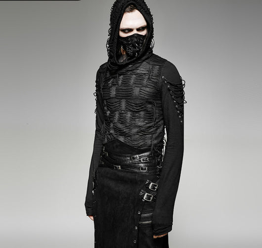 Sudadera Slim Fit con Capucha para Hombre - Base Térmica Oscura - Image 5