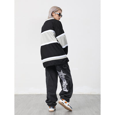 Remera Manga Larga Estilo Urbano Oversize - Image 9