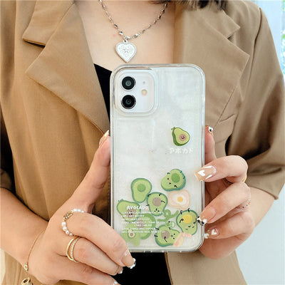 Funda Protectora Aguacate Verano para Móvil