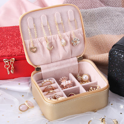 Estuche de Cuero PU para Aretes - Organizador Portátil - Image 10