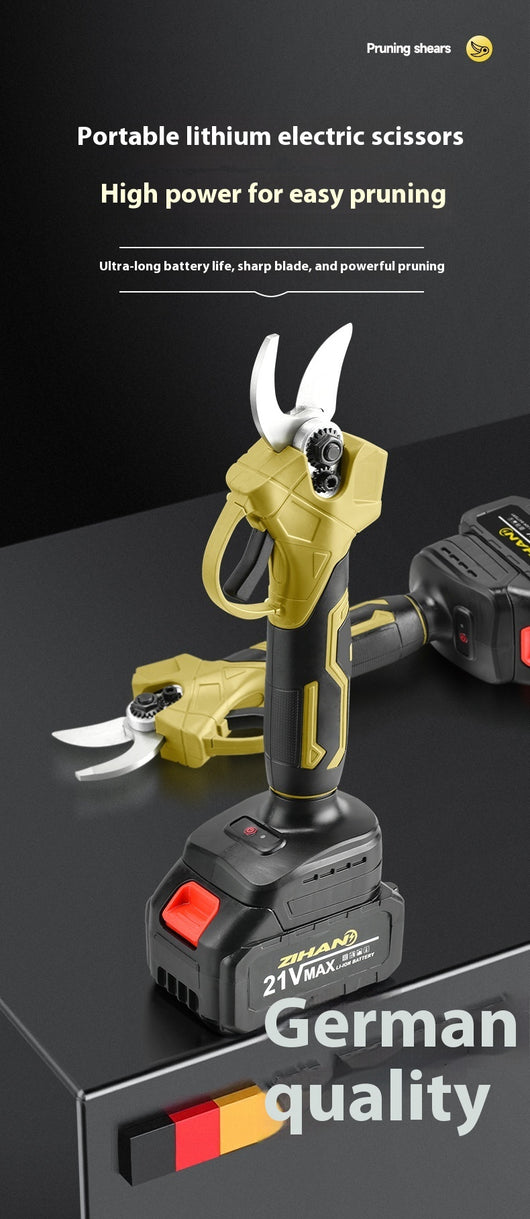 Podadora Eléctrica Inalámbrica con Batería de Litio - Image 8