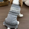Suéter Fair Isle para Perro Pequeño - Abrigo Teddy Otoño Invierno
