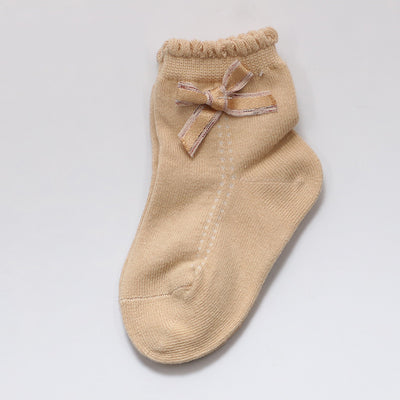 Calcetines de Danza con Moño para Niñas - Estilo Trendy - Image 4