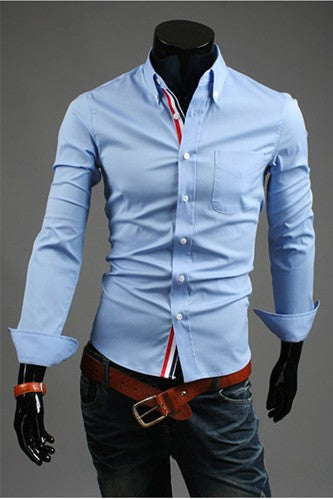 Camisas Manga Larga para Hombre - Comodidad y Estilo Profesional - Image 9