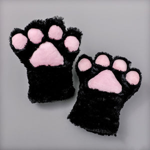 Luvas de Pata de Gato Kawaii para Cosplay e Apresentações