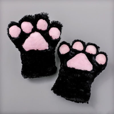 Guantes de Patas de Gato Kawaii para Cosplay y Actuaciones