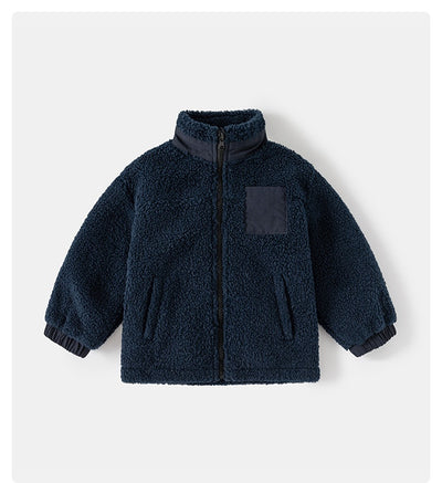 Abrigo Infantil Térmico con Cuello Alto y Costuras Reforzadas - Image 9