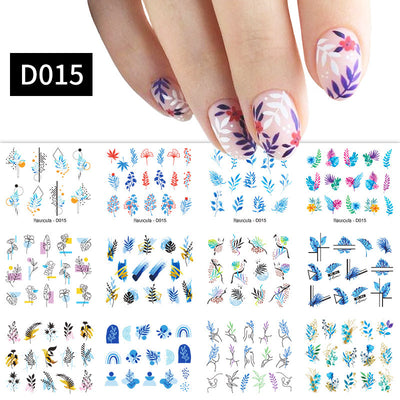Calcomanías de Diseño de Uñas Arcoíris con Transferencia DIY - Image 13