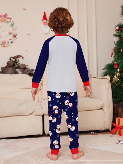 Pijamas Navideños Familiares a Juego con Diseño de Muñeco de Nieve - Image 20
