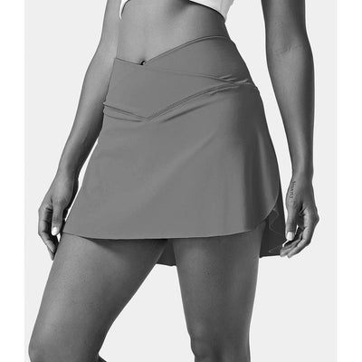 Vestido de Tenis Cruzado de Cintura Alta - Image 3