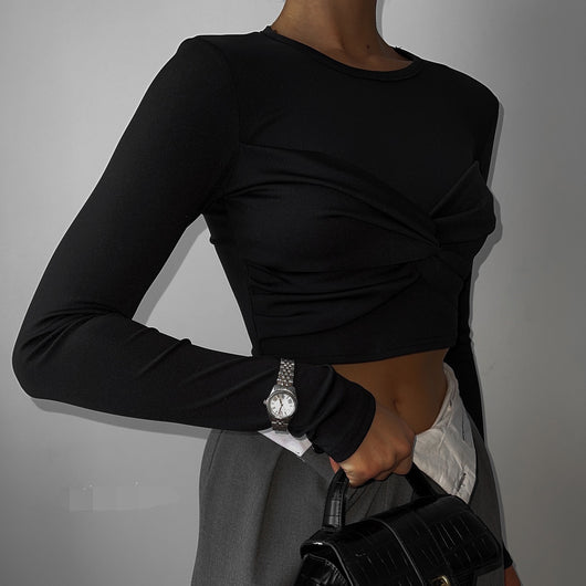 Blusa Manga Larga Elegante para Mujer - Image 7