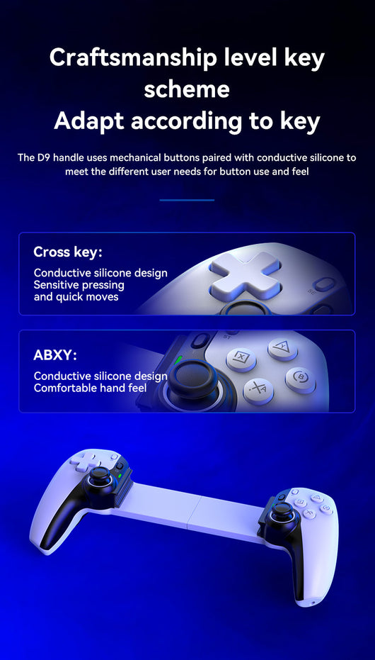Control Inalámbrico Telescópico para Gaming PC, Streaming y Consolas Bluetooth - Image 16