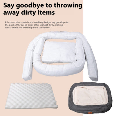 Cama Ortopédica para Perros Cuatro Estaciones con Funda Removible y Lavable - Image 3