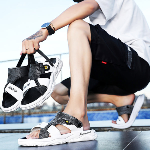 Sandalias y Pantuflas Casuales de Playa para Hombre - Calzado de Verano Versátil