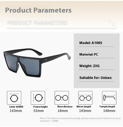 Fashion one-piece large rim sunglasses with a transparent champagne frame and brown gradient lenses. - Image 17