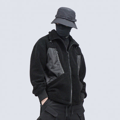 Chaqueta Sherpa con Cuello Alto y Bolsillos Laterales - Image 12