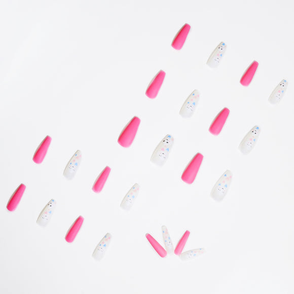 Láminas de Diseño de Uñas Cloud Smile - Arte Profesional Instantáneo