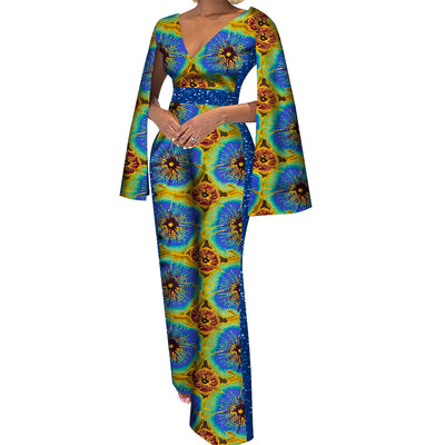 Jumpsuit Étnico de Algodón con Estampado Batik para Mujer - Image 15