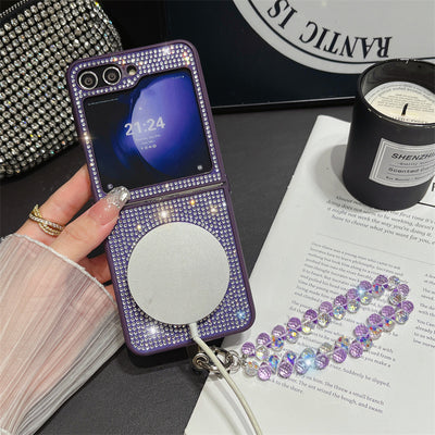 Cargador Inalámbrico Plegable con Funda Magnética y Correa de Transporte - Image 17
