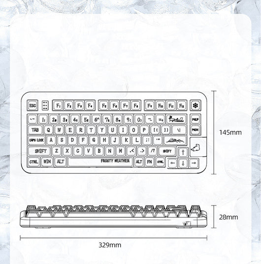 Teclado Mecánico Gaming Inalámbrico con Switches Intercambiables - Image 6