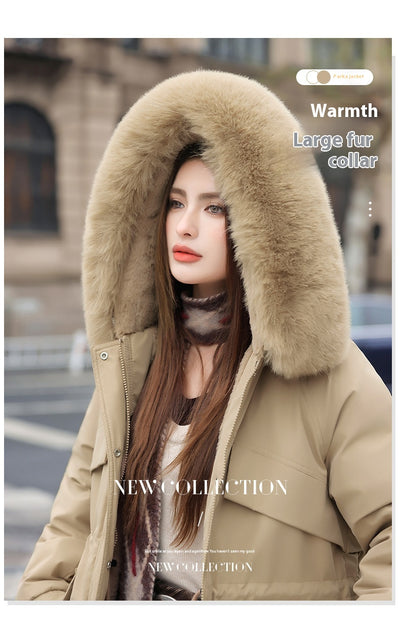 Chaqueta Acolchada Térmica para Mujer con Forro Polar - Image 11