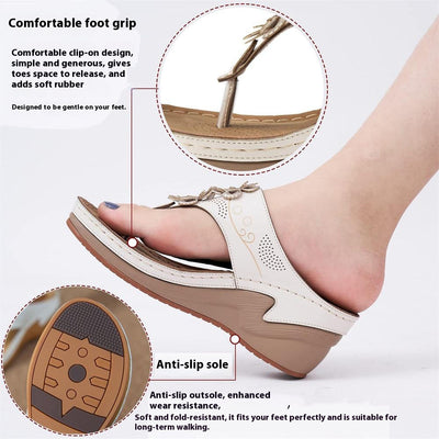Pantuflas Tipo Chanclas con Plataforma Gruesa y Tacón Alto Antideslizantes - Image 26
