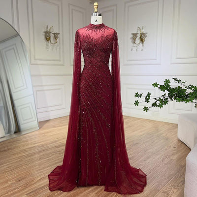 Vestido de Gala Elegante con Mangas Volantes y Falda Sirena - Image 41