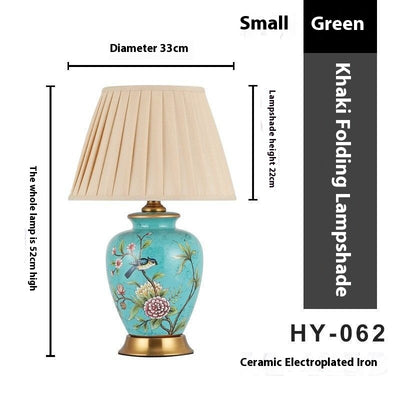 Lámpara de Mesa de Cerámica para Dormitorio, Sala y Escritorio - Image 7