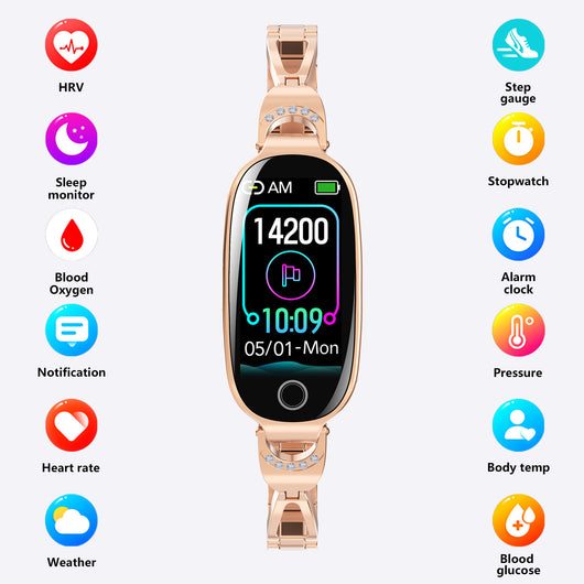 Reloj Inteligente para Mujeres con Monitoreo de Glucosa y Ciclo Menstrual - Image 4