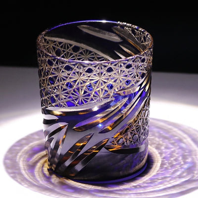 Vaso de Cristal Asterismo Estilo Edo Japonés - Image 4