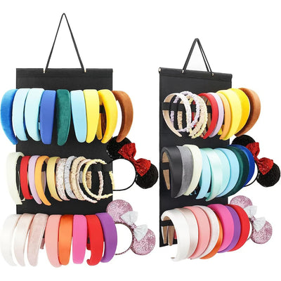 Organizador Mural de Accesorios para el Cabello con Bolsas de Fieltro - Image 13
