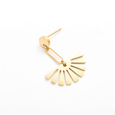 Aretes Abanico para Mujer - Tendencia de Europa y América - Image 7