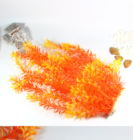 Paquete de Plantas Acuáticas Amarillas para Decoración de Acuarios - Image 8
