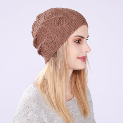 Gorro Tejido Plisado de Lana Polar Unisex - Image 11