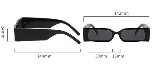 Gafas de Sol Punk Cuadradas de Ala Ancha - Image 18
