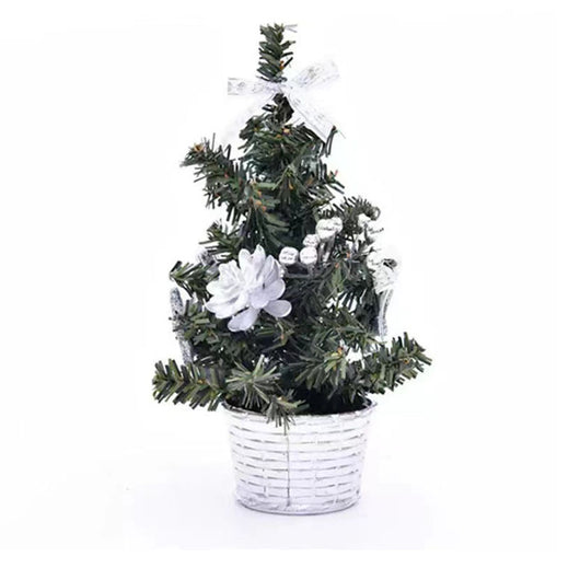 Árbol Navideño Miniatura PVC con Luces LED para Escritorio - Image 11